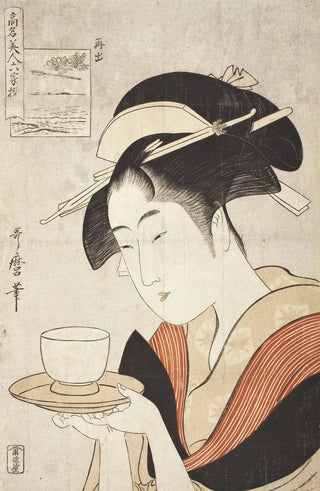 Kitagawa Utamaro - Appearing Again The Courtesan Naniwaya Okita.webp