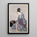 Harishigoto Couture - Kitagawa Utamaro — gerahmtes Bild an der Wand