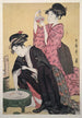 Kingyo Poisson rouge - Kitagawa Utamaro — Ansicht des Kunstwerks