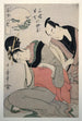 Sankatsu Hanshichi no bosetsu L'amour maternel de Sankatsu et Hanshichi - Kitagawa Utamaro — Ansicht des Kunstwerks