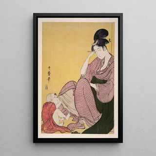 Kitagawa Utamaro - Yubisashi Child pointing.webp