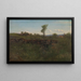 Studie der Landschaft um Karlsruhe - Kitty Kielland — gerahmtes Bild an der Wand