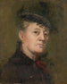 Selbstporträt - Kitty Kielland — Ansicht des Kunstwerks