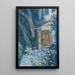 Eckgarten mit giftiger Pflanze - Klara Hasslwander — gerahmtes Bild an der Wand
