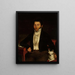 Portrait d'Ignace Innocence Makowielski - Klemens Iwaszkiewicz — gerahmtes Bild an der Wand