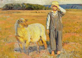 Knud Sinding - Sommerdag med en lille frehyrde.webp