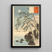 Arashiyama Kyoto - Kobayashi Kiyochika — gerahmtes Bild an der Wand