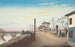 Sonnenaufgang vom Yorozubashi-Brücke - Kobayashi Kiyochika — Ansicht des Kunstwerks