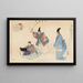 Nogaku zue Pl06 - Kōgyo Tsukioka — gerahmtes Bild an der Wand