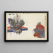 Nogaku zue Pl09 - Kōgyo Tsukioka — gerahmtes Bild an der Wand
