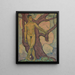 Allegorie Jüngling - Koloman Moser — gerahmtes Bild an der Wand
