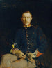 Franz Dangl in Uniform - Koloman Moser — Ansicht des Kunstwerks
