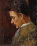 Portrait de jeunesse de Rudolf Steindl, beau-frère de l'artiste - Koloman Moser — Ansicht des Kunstwerks