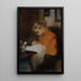 Leopoldine Steindl-Moser Schwester der Künstlerin - Koloman Moser — gerahmtes Bild an der Wand
