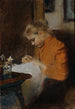 Leopoldine Steindl-Moser Schwester der Künstlerin - Koloman Moser — Ansicht des Kunstwerks