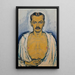 Selbstporträt - Koloman Moser — gerahmtes Bild an der Wand