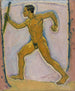 Der Reisende - Koloman Moser — Ansicht des Kunstwerks