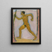 Der Reisende - Koloman Moser — gerahmtes Bild an der Wand
