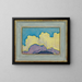 Studie der Wolken - Koloman Moser — gerahmtes Bild an der Wand