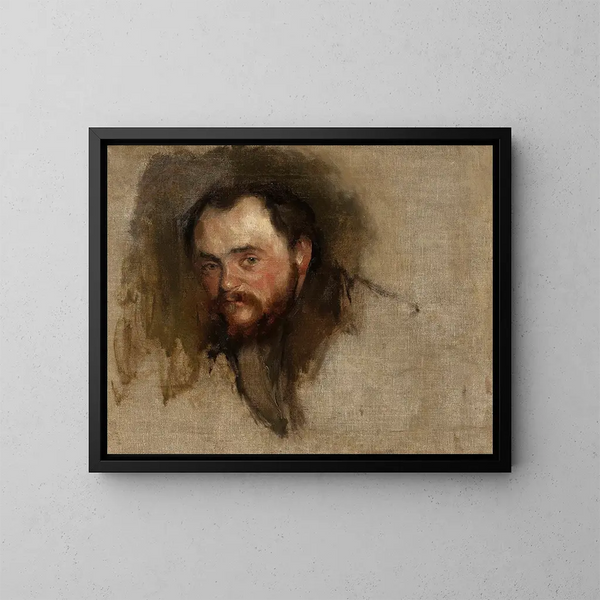 Portrait von Benedykt Kubicki - Konrad Krzyżanowski — gerahmtes Bild an der Wand