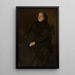 Portrait von Izabela Buttowt-Andrzejkowicz - Konrad Krzyżanowski — gerahmtes Bild an der Wand