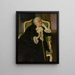 Portrait de Mme Makowska - Konrad Krzyżanowski — gerahmtes Bild an der Wand