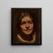 Portrait von Frau Lauter - Konrad Krzyżanowski — gerahmtes Bild an der Wand