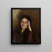 Portrait de Wanda Arkuszewska - Konrad Krzyżanowski — gerahmtes Bild an der Wand