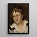 Portrait de Zofia Lewenstern née Taczanowska - Konrad Krzyżanowski — gerahmtes Bild an der Wand