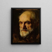 Portrait von Zygmunt Dworzak 1867-1925 Maler - Konrad Krzyżanowski — gerahmtes Bild an der Wand