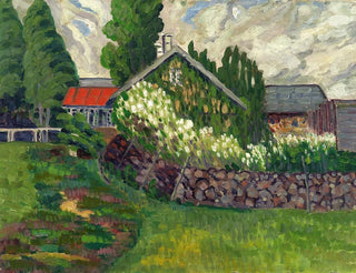 Landschaft von Taluma - Konrad Mägi — Ansicht des Kunstwerks