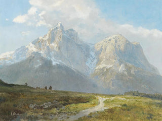 Berglandschaft - Konrad Petrides — Ansicht des Kunstwerks