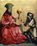 Abraham vor Melchisedek - Konrad Witz — Ansicht des Kunstwerks