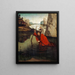 Saint Christophe - Konrad Witz — gerahmtes Bild an der Wand