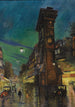 Stadtlandschaft Gemälde - Konstantin Alexeïevitch Korovine — Ansicht des Kunstwerks