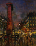 Die Porte Saint-Denis - Konstantin Alexeïevitch Korovine — Ansicht des Kunstwerks