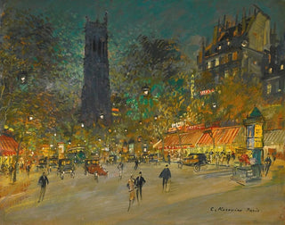 Konstantin Alexeevich Korovin - La Tour Saint Jacques.webp