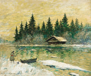 Der Fischer - Konstantin Alexeïevitch Korovine — Ansicht des Kunstwerks