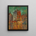 Paris nocturne - Konstantin Alexeïevitch Korovine — gerahmtes Bild an der Wand