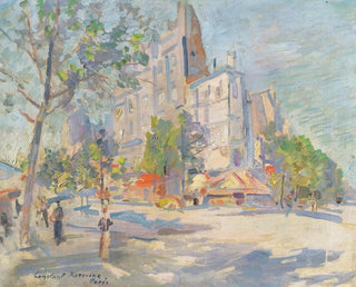 Paris im Frühling - Konstantin Alexeïevitch Korovine — Ansicht des Kunstwerks
