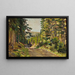 Landschaft Sibiriens - Konstantin Alexeïevitch Korovine — gerahmtes Bild an der Wand