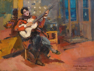 Konstantin Alexeevich Korovin - The Guitar Player.webp