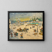 Place du village - Konstantin Alexeïevitch Korovine — gerahmtes Bild an der Wand