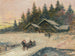 Winterlandschaft mit Troika - Konstantin Alexeïevitch Korovine — Ansicht des Kunstwerks