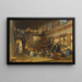 In der Klasse - Konstantin Egorovich Makovsky — gerahmtes Bild an der Wand