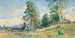 Dorf im Frühling - Konstantin Egorovich Makovsky — Ansicht des Kunstwerks