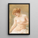 Akt sitzend - Konstantin Egorovich Makovsky — gerahmtes Bild an der Wand