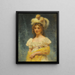Châle jaune - Konstantin Egorovich Makovsky — gerahmtes Bild an der Wand