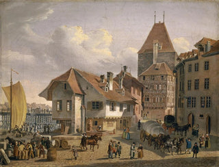 Die Barkasse in Basel - Konstantin Guise — Ansicht des Kunstwerks
