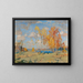 Herbstlandschaft - Konstantin Ivanovich Gorbatov — gerahmtes Bild an der Wand